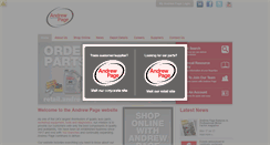 Desktop Screenshot of andrewpage.com